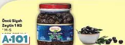 ÖNCÜ 261-320 KAL. SİYAH ZEYTİN 1 KG